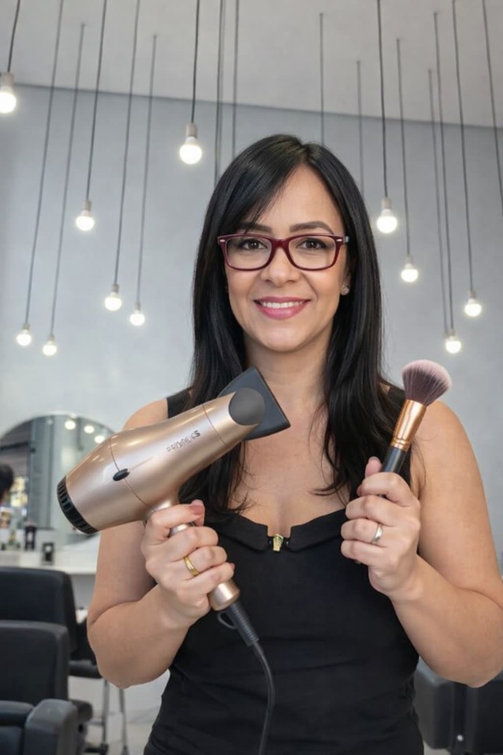 Flavia a sua Cabeleireira e Maquiadora