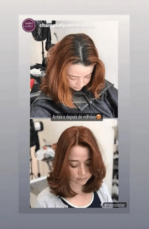 Antes e depois - transformação 5